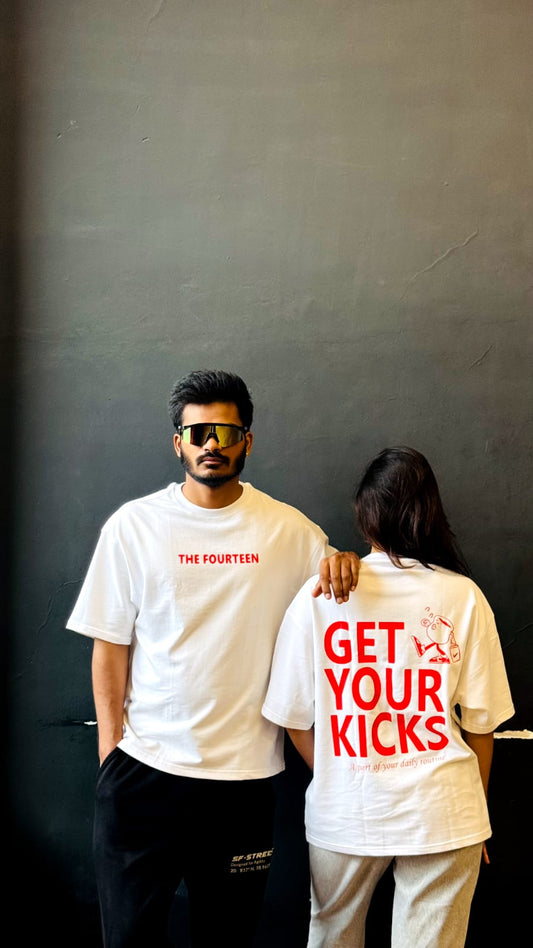 Get Your Kicks Oversize Tshirt