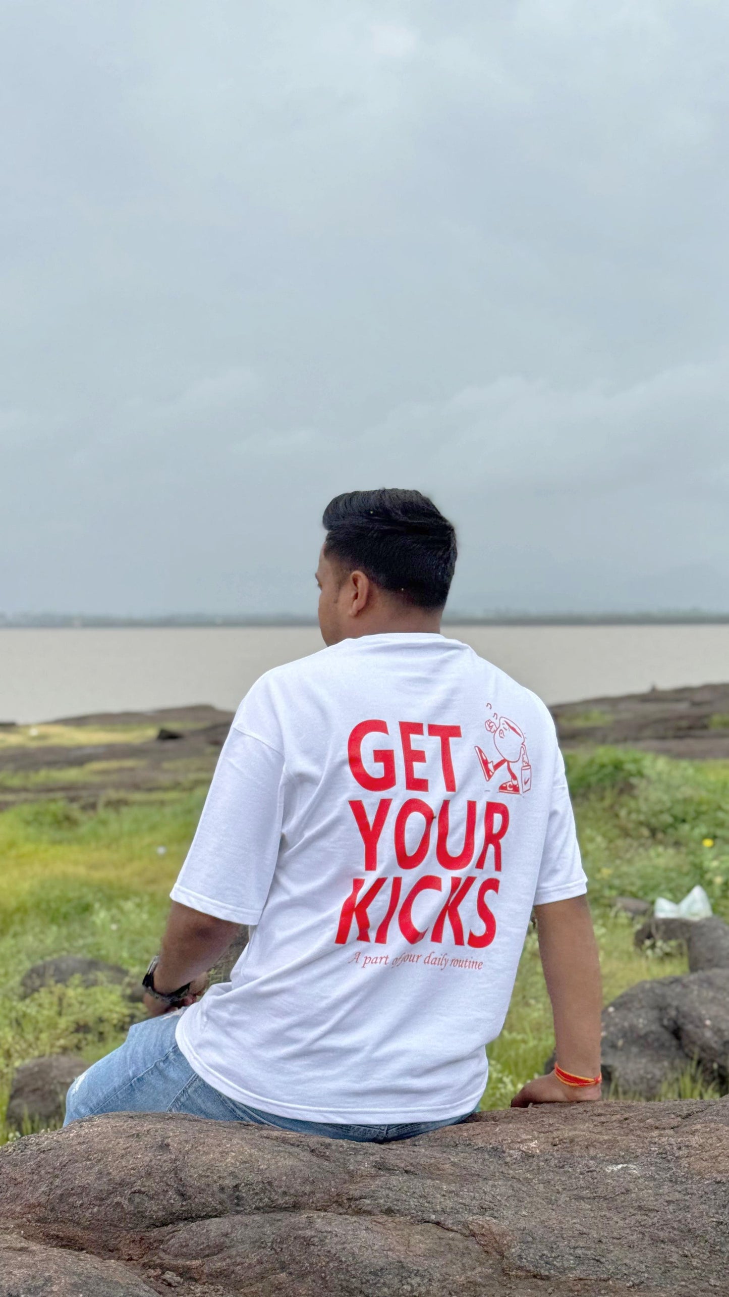 Get Your Kicks Oversize Tshirt
