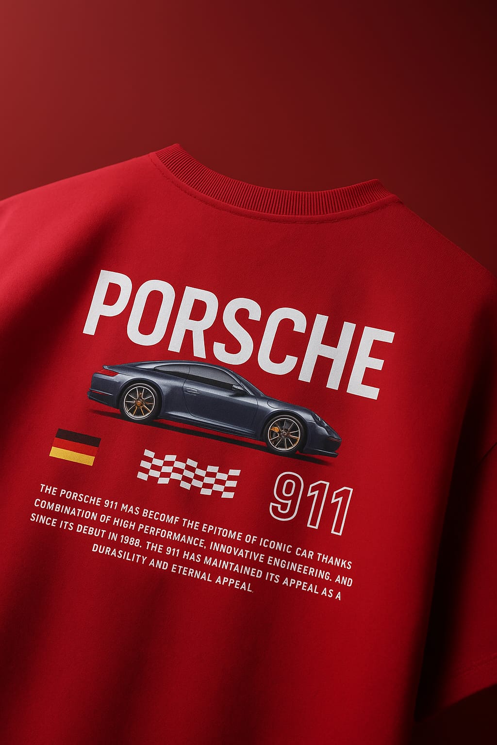 Porsche 911 Oversize Tshirt